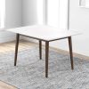 Levi Modern Style Solid Wood Rectangular Dining Kitchen Table