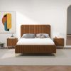 Bethany Velvet Upholstered Platform Bed