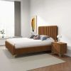 Bethany Velvet Upholstered Platform Bed