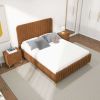 Bethany Velvet Upholstered Platform Bed