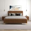 Bethany Velvet Upholstered Platform Bed