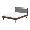 Clyda Mid Century Modern Modern Solid Wood Platform Bed